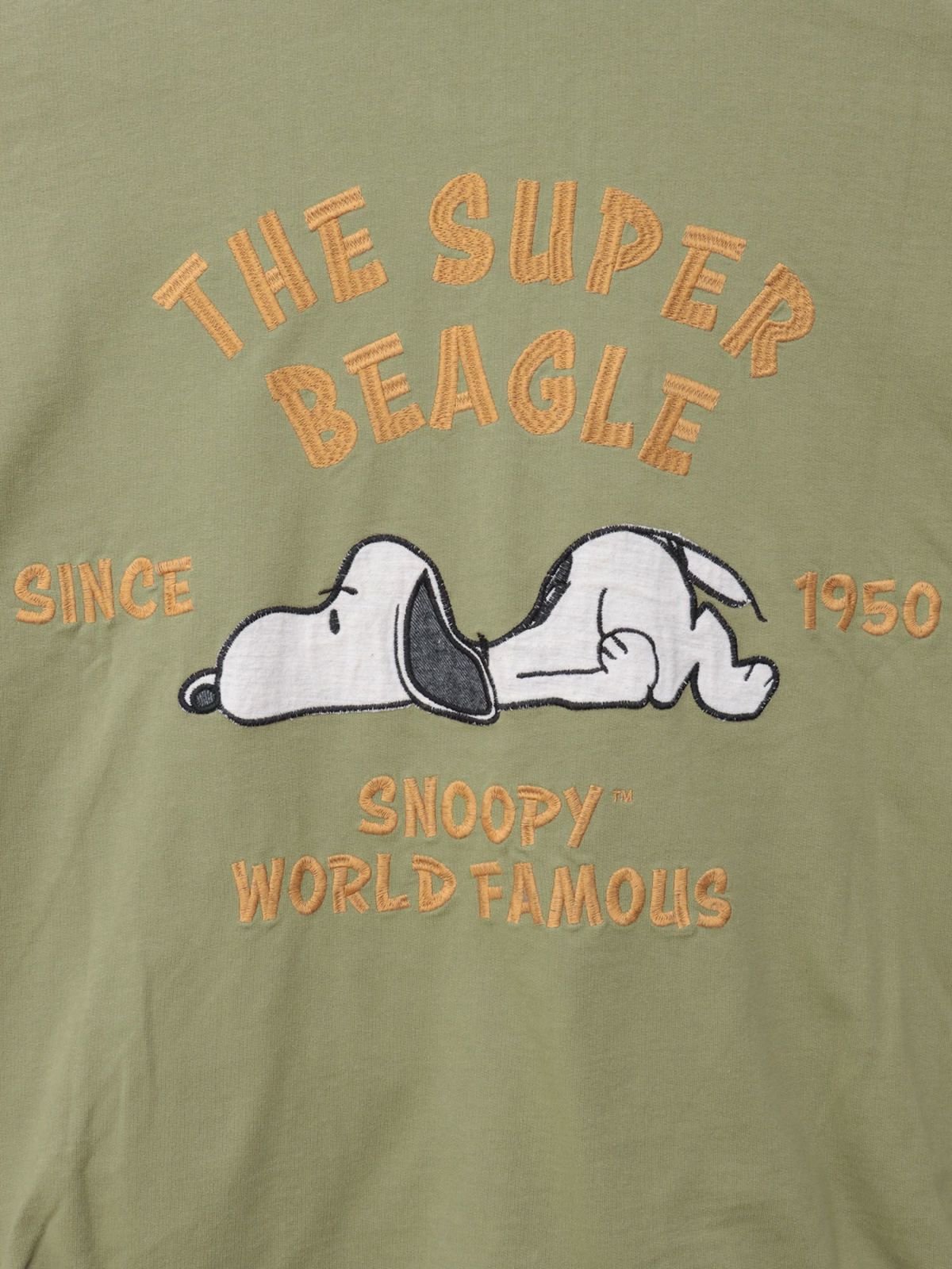 【JUICY×PEANUTS】“VINTAGE SNOOPY”スウェット素材ベトジャン〔Lady's〕〔別注〕