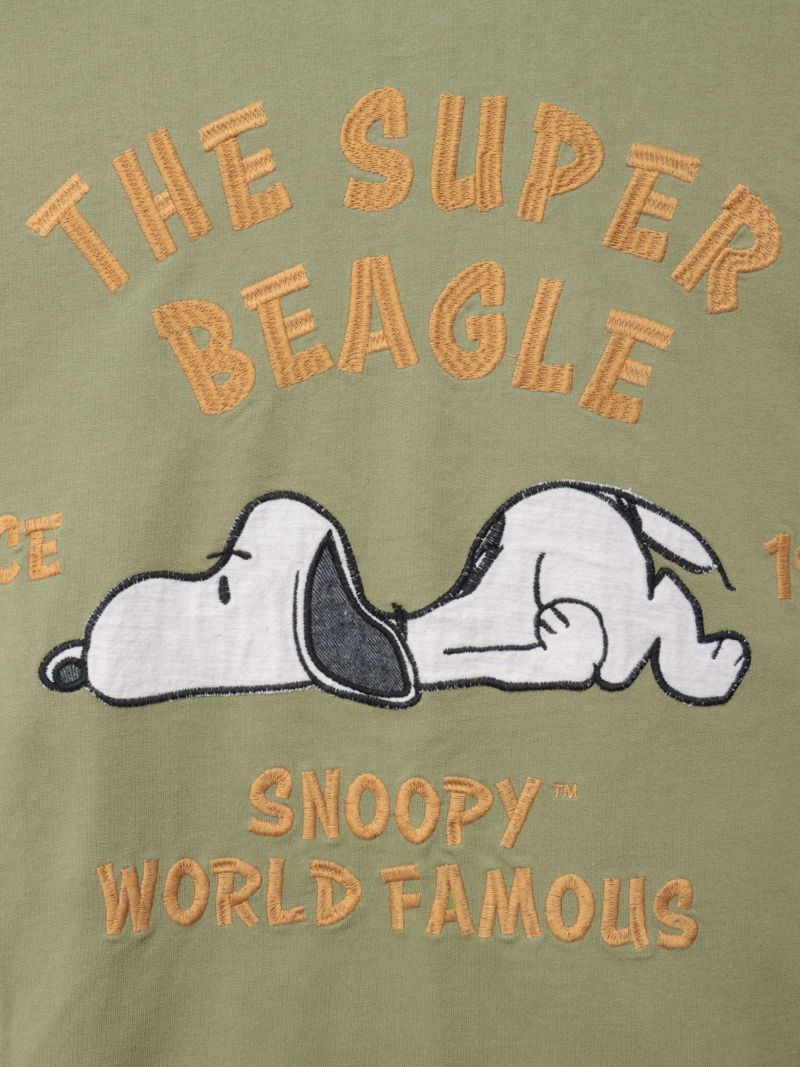 【JUICY×PEANUTS】“VINTAGE SNOOPY”スウェット素材ベトジャン〔Lady's〕〔別注〕