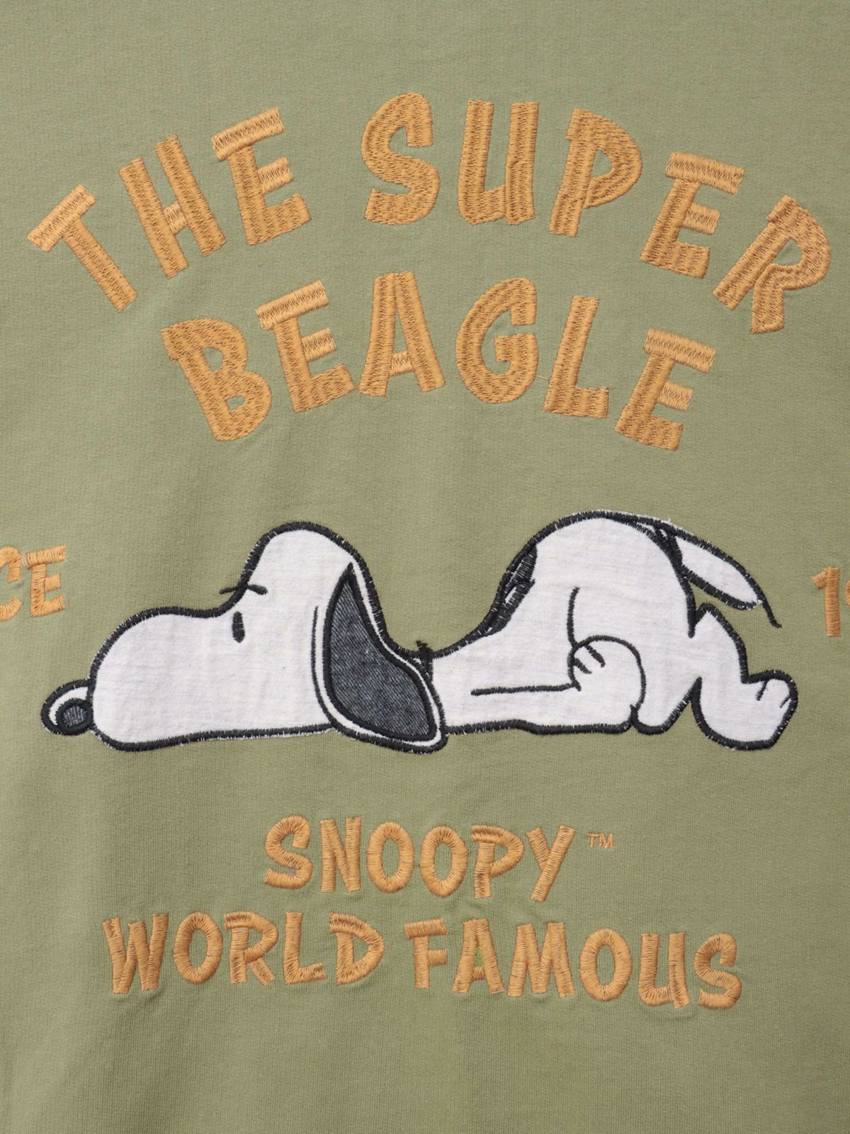 【JUICY×PEANUTS】“VINTAGE SNOOPY”スウェット素材ベトジャン〔Lady's〕〔別注〕