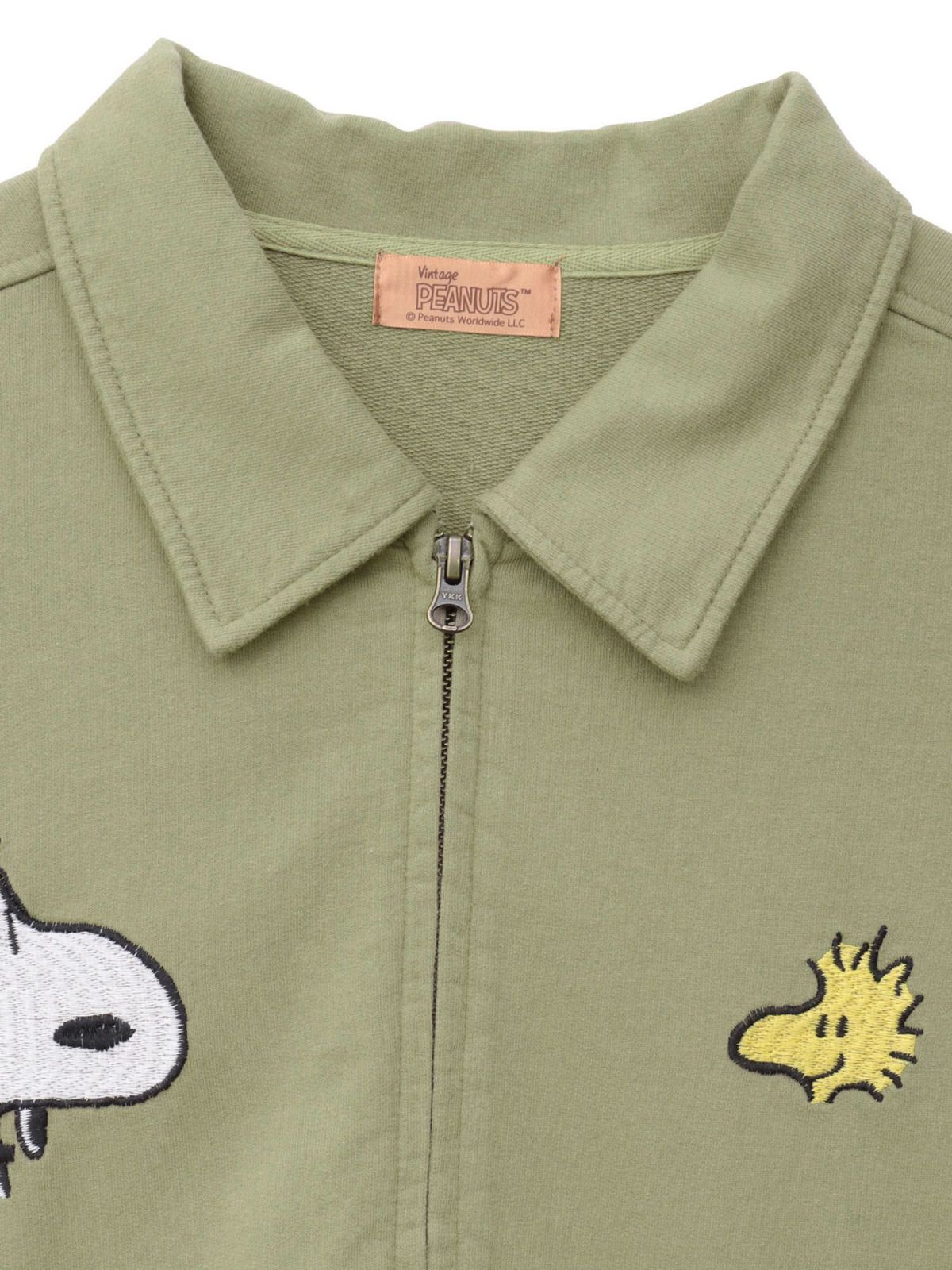 【JUICY×PEANUTS】“VINTAGE SNOOPY”スウェット素材ベトジャン〔Lady's〕〔別注〕