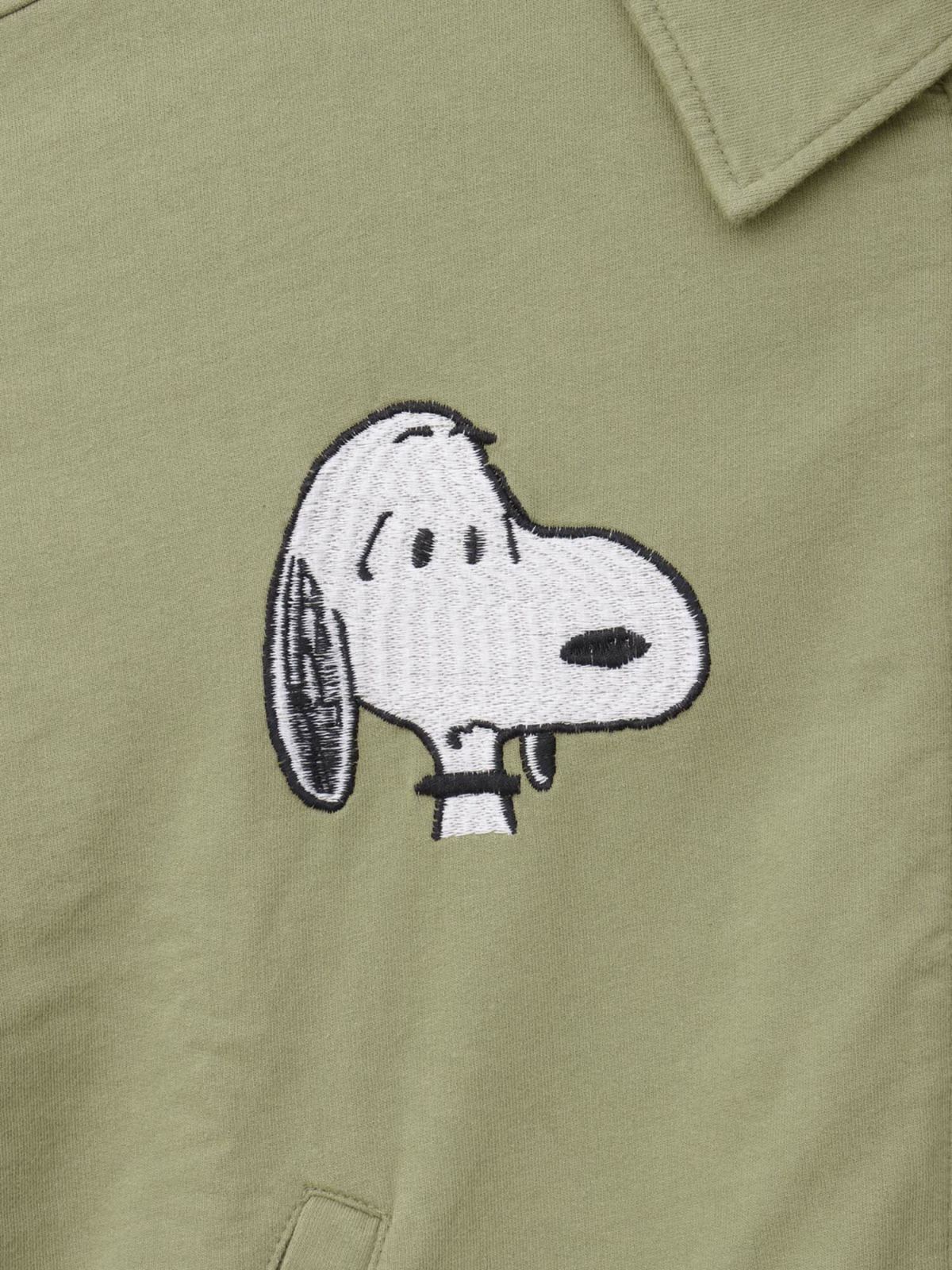 【JUICY×PEANUTS】“VINTAGE SNOOPY”スウェット素材ベトジャン〔Lady's〕〔別注〕