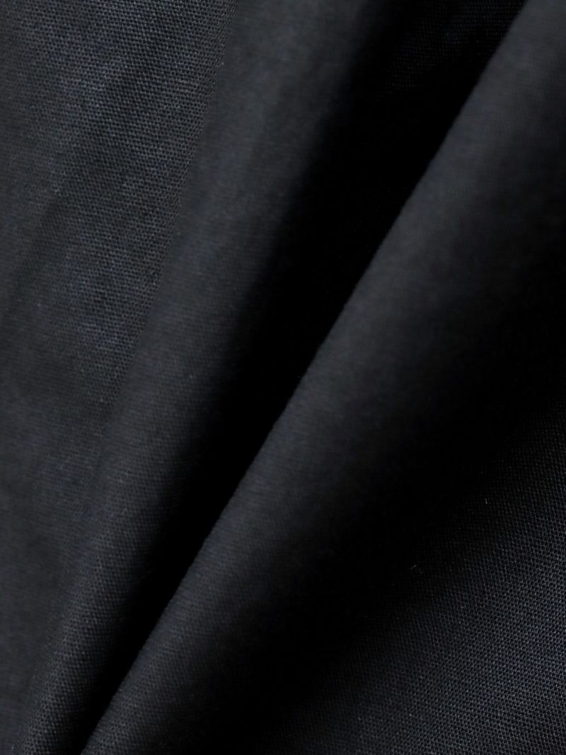 【雅結×錦】“シマエナガと秋の草花”刺繍入りロングシャツ〔別注〕