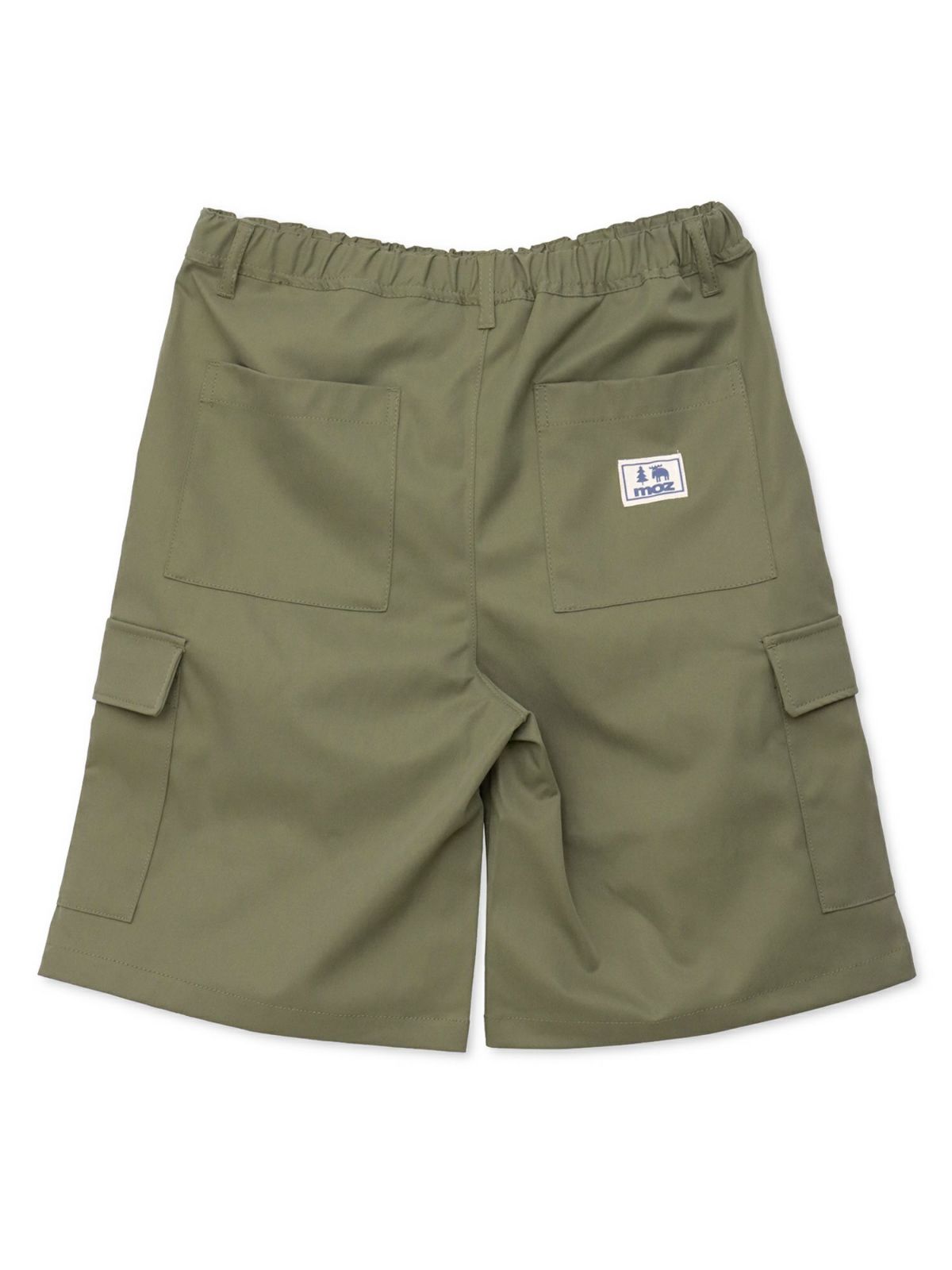 【moz】エルクワンポイントプリント イージーカーゴショーツ〔別注〕