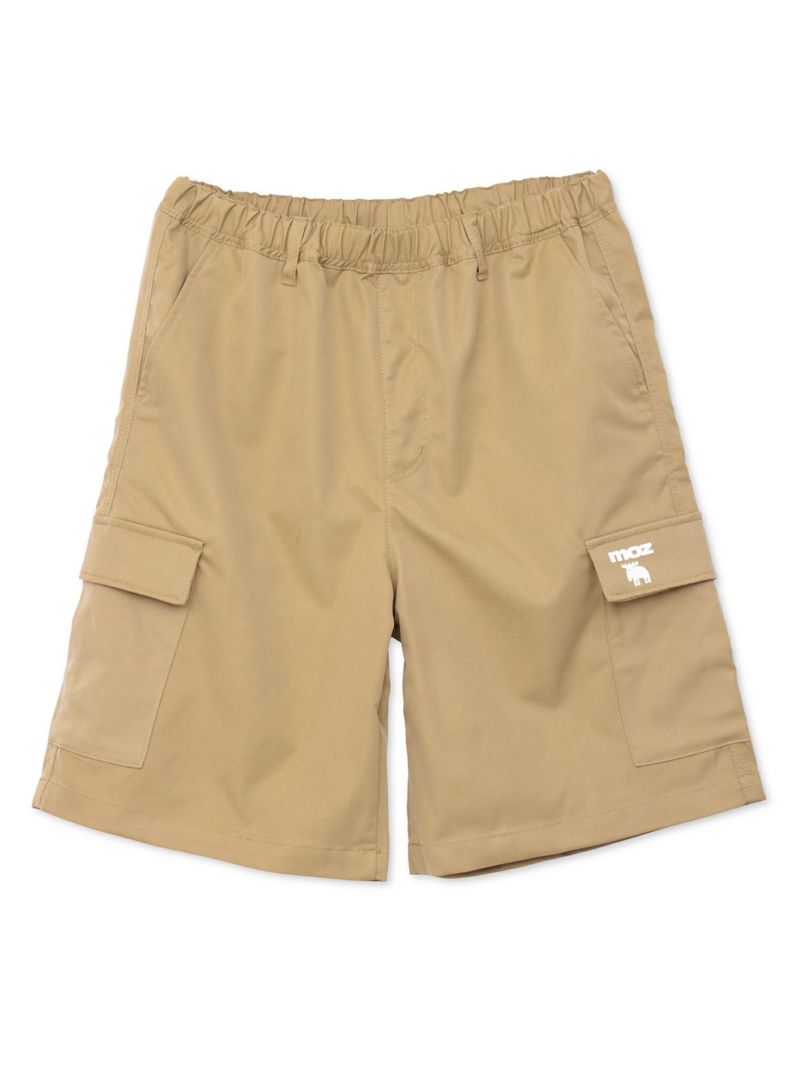 【moz】エルクワンポイントプリント イージーカーゴショーツ〔別注〕