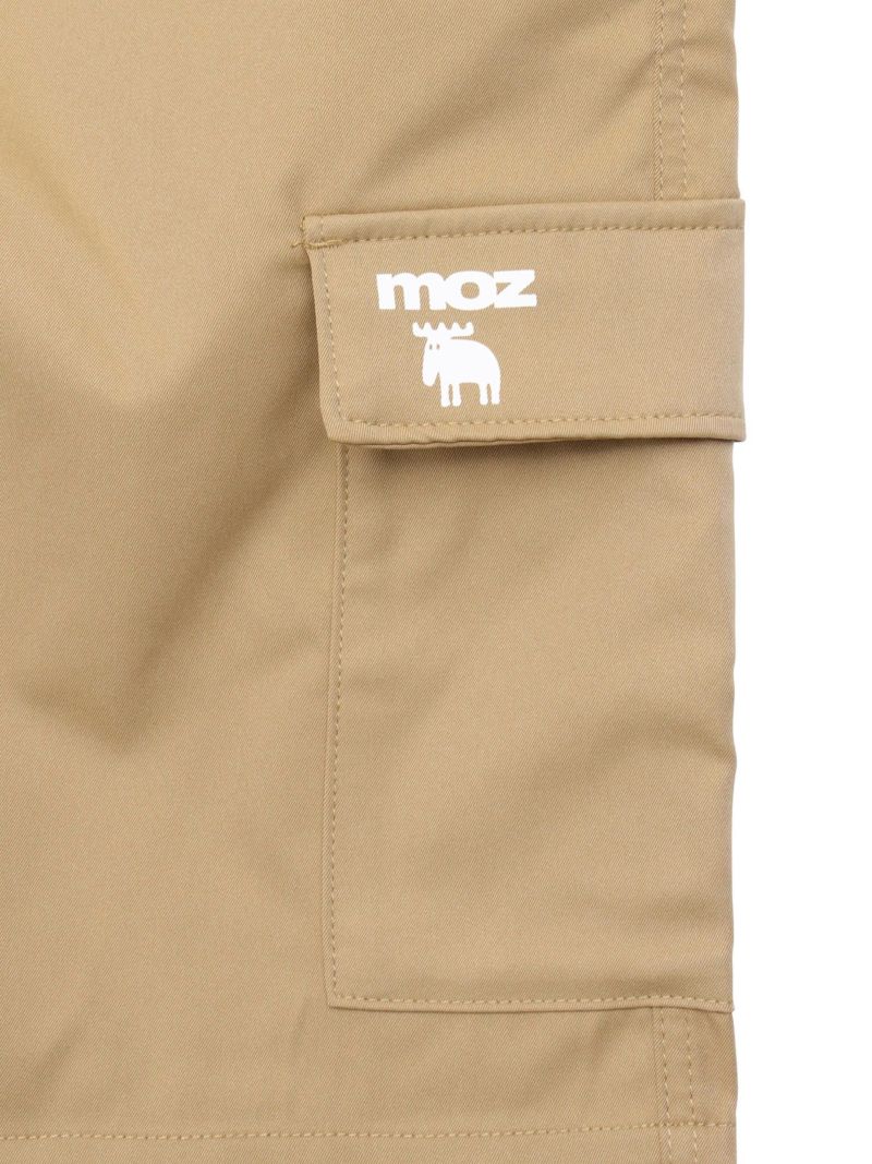 【moz】エルクワンポイントプリント イージーカーゴショーツ〔別注〕