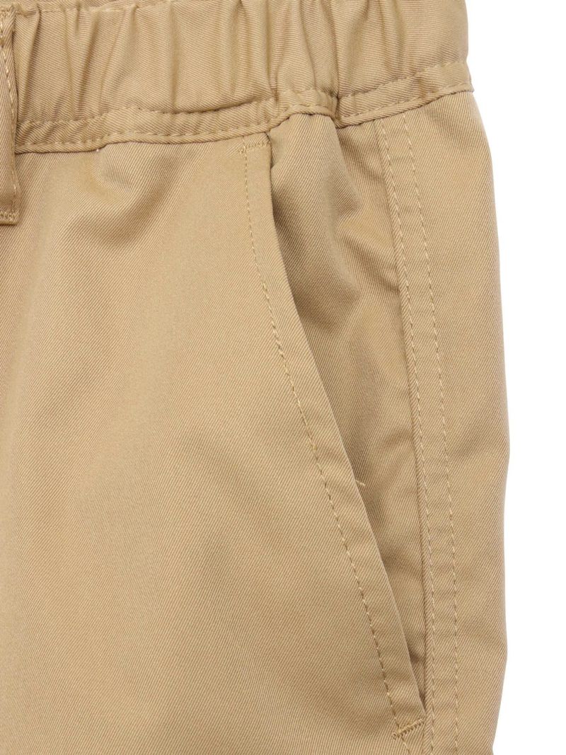 【moz】エルクワンポイントプリント イージーカーゴショーツ〔別注〕