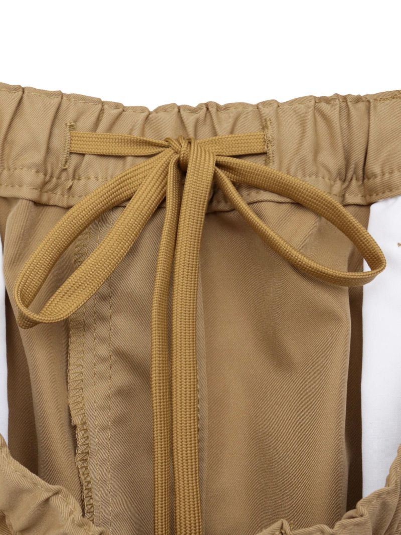 【moz】エルクワンポイントプリント イージーカーゴショーツ〔別注〕