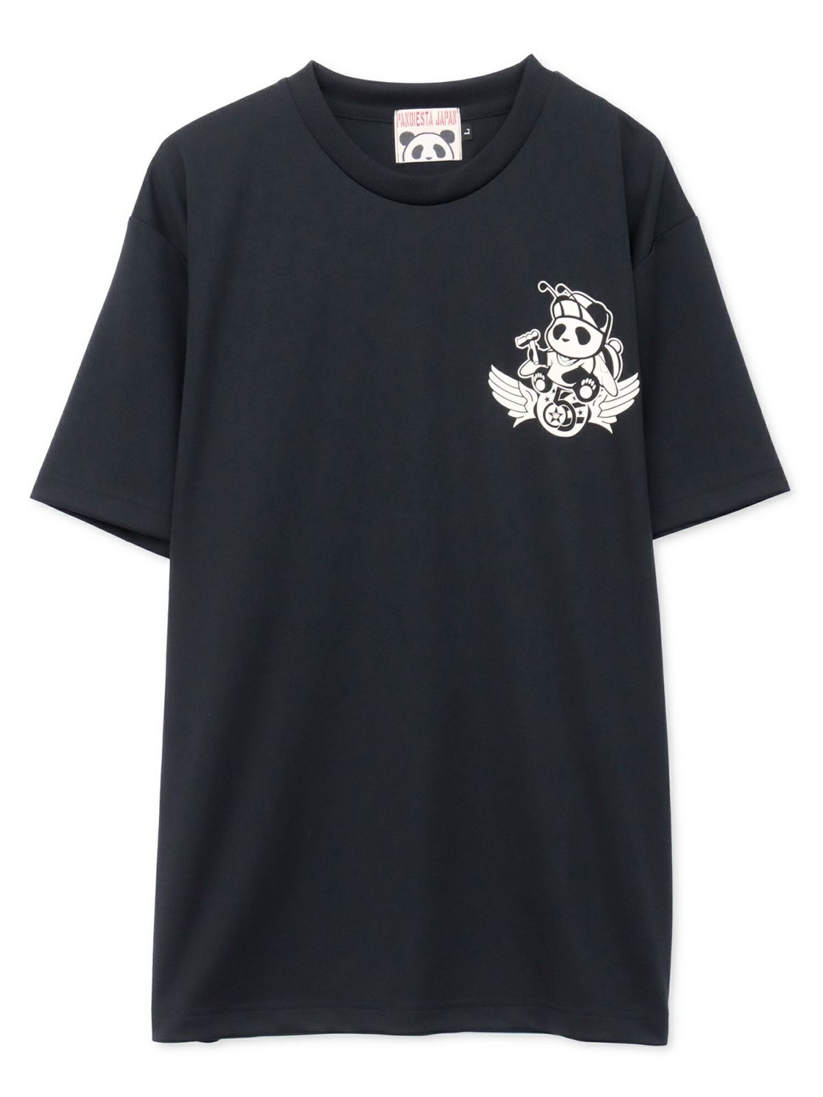 【PANDIESTA JAPAN】“AIR FORCE PANDA”DRYメッシュ素材Tシャツ