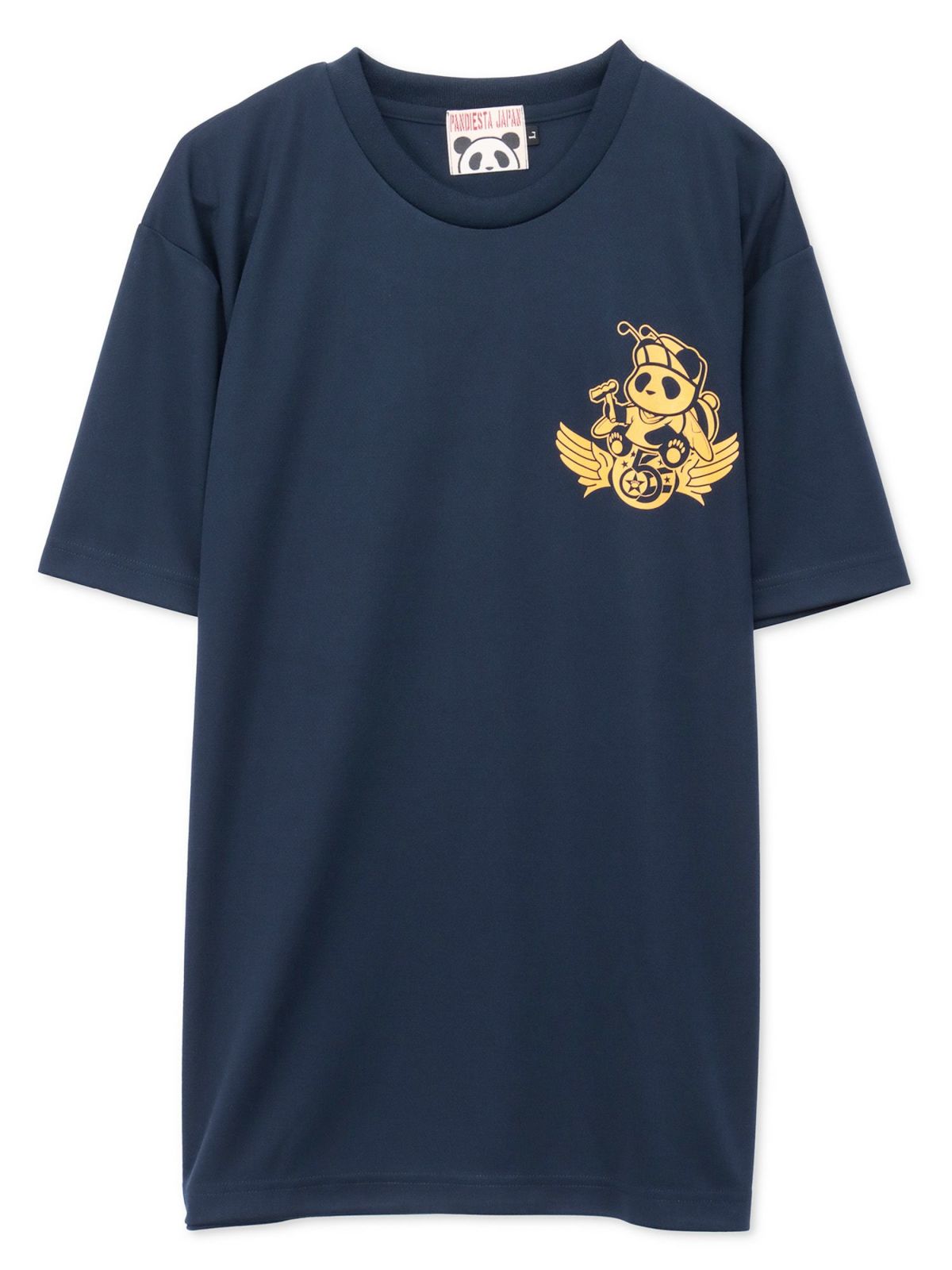【PANDIESTA JAPAN】“AIR FORCE PANDA”DRYメッシュ素材Tシャツ