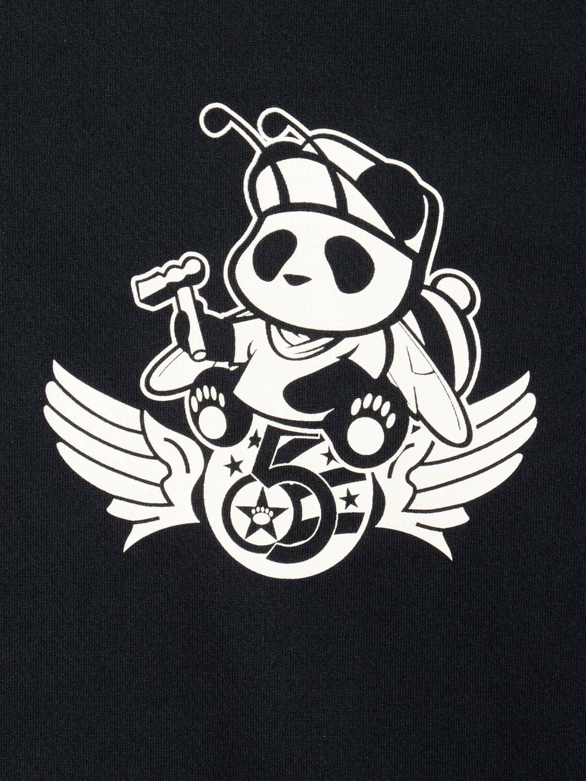 【PANDIESTA JAPAN】“AIR FORCE PANDA”DRYメッシュ素材Tシャツ