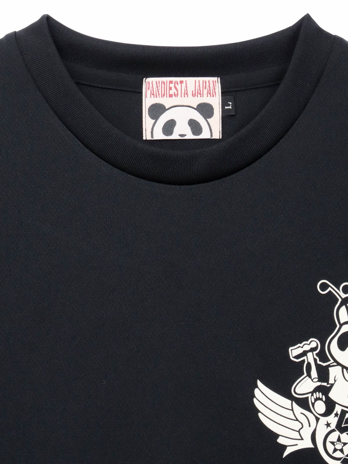 【PANDIESTA JAPAN】“AIR FORCE PANDA”DRYメッシュ素材Tシャツ