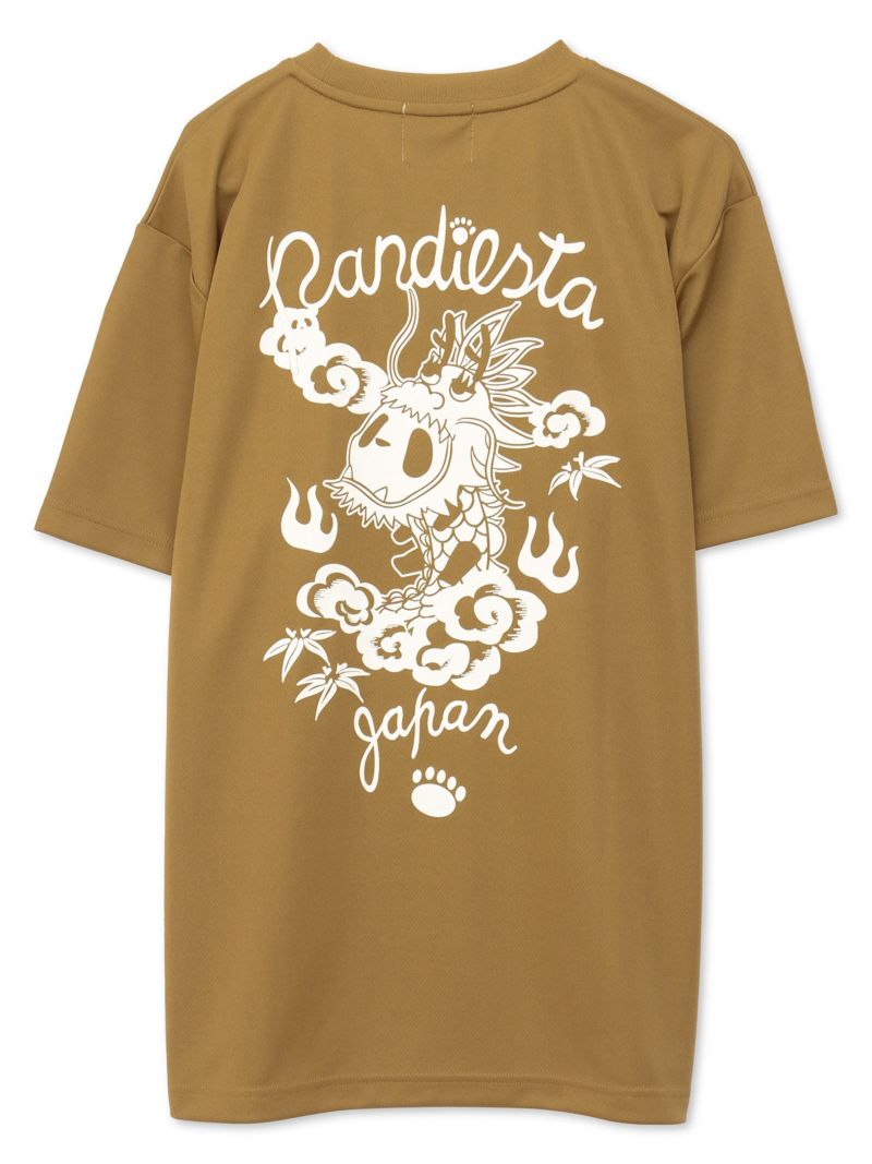 【PANDIESTA JAPAN】“パンドラゴン”DRYメッシュ素材Tシャツ