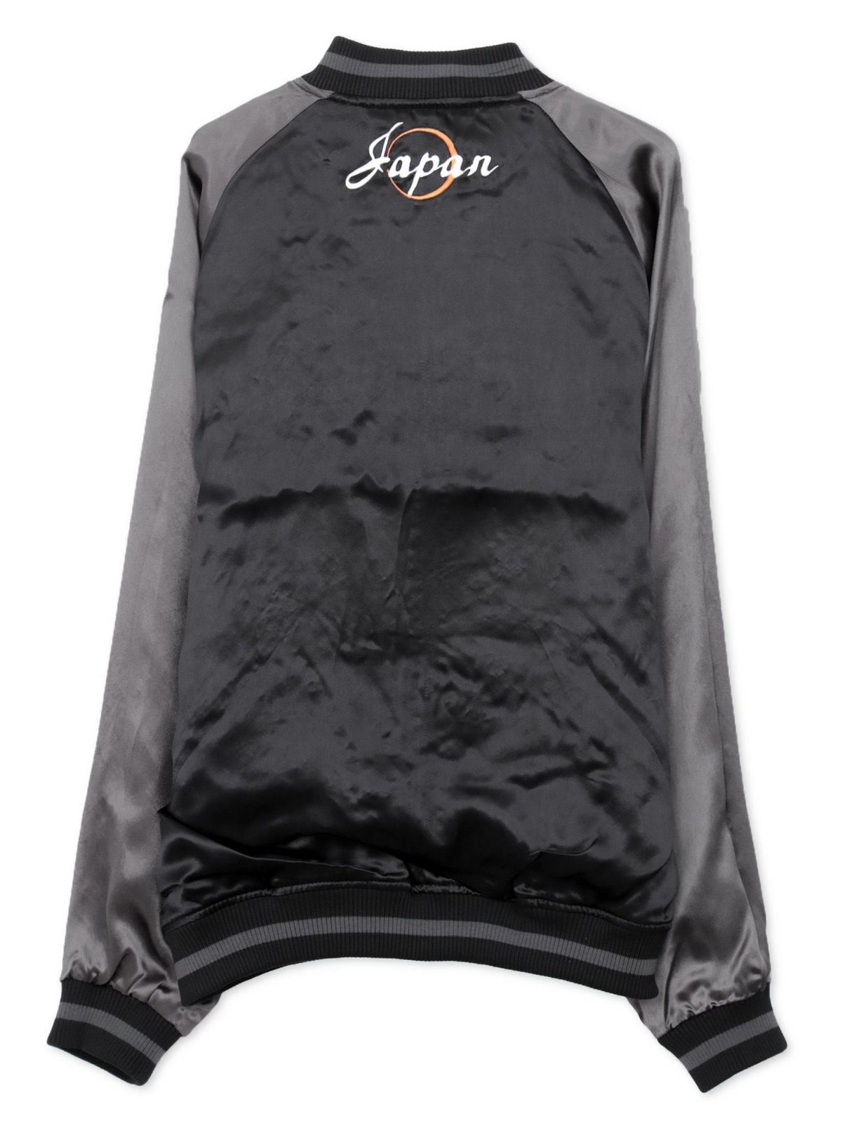 【絡繰魂】“桜招き猫”総刺繍リバーシブルスカジャン