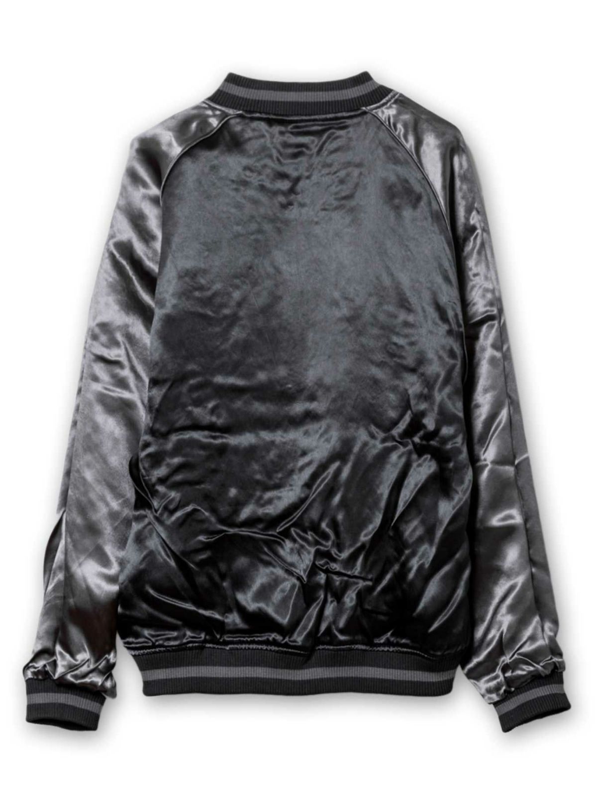 【DAKU】“カラス”総刺繍リバーシブルスカジャン