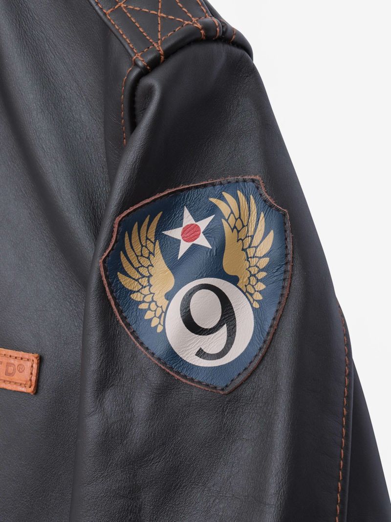 【AVIREX】“GLAMOROUS GLEN 3”A-2 LEATHER JACKET
