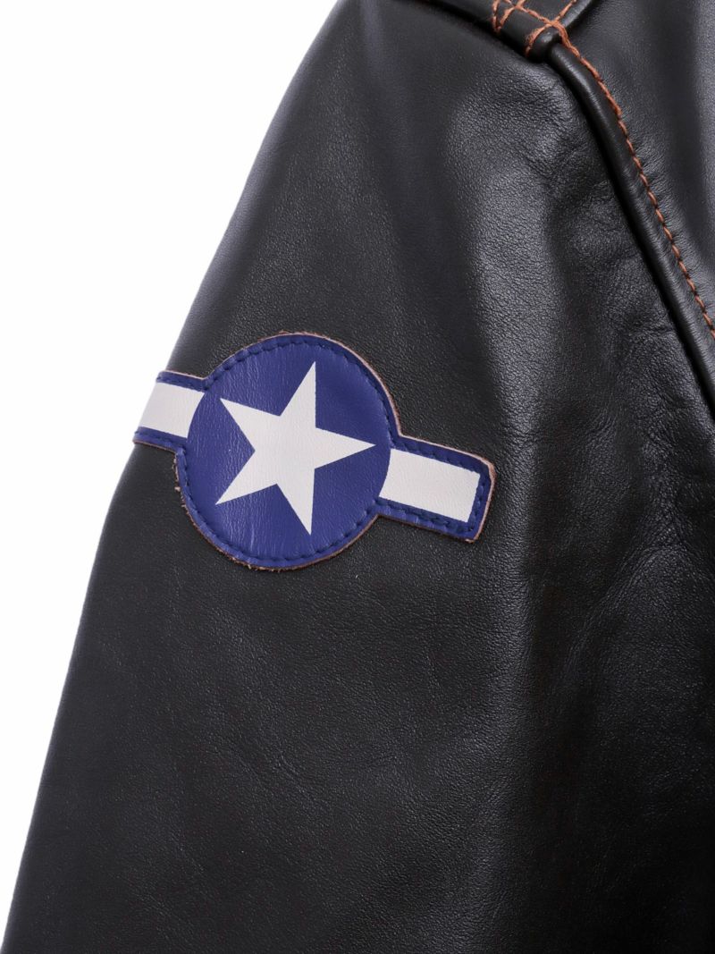 【AVIREX】“CLASSY CHASSY”A-2 LEATHER JACKET