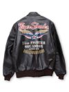 【AVIREX】“TIGER SHARKS”A-2 LEATHER JACKET