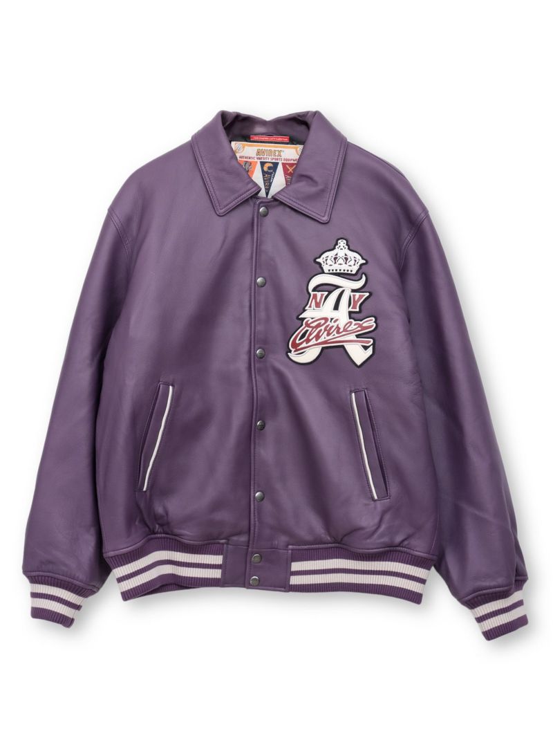 【AVIREX】“CROWN LOGO” VARSITY JACKET ＜The Empire City Collection＞