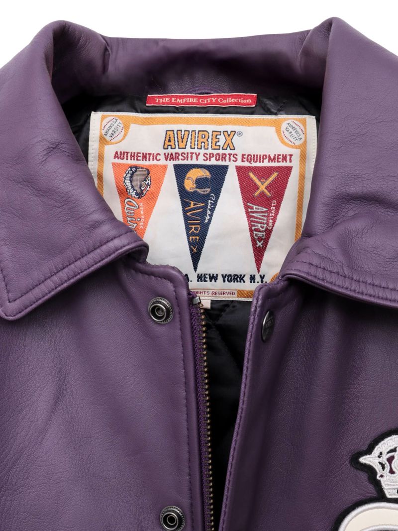 【AVIREX】“CROWN LOGO” VARSITY JACKET ＜The Empire City Collection＞