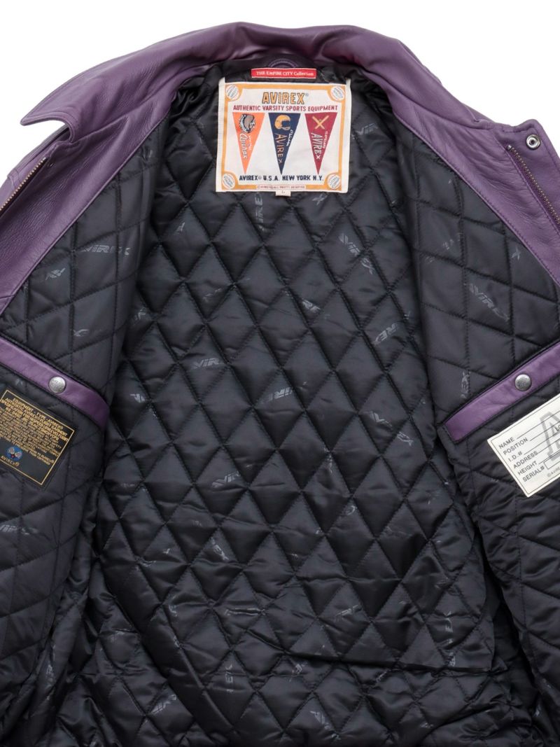 【AVIREX】“CROWN LOGO” VARSITY JACKET ＜The Empire City Collection＞