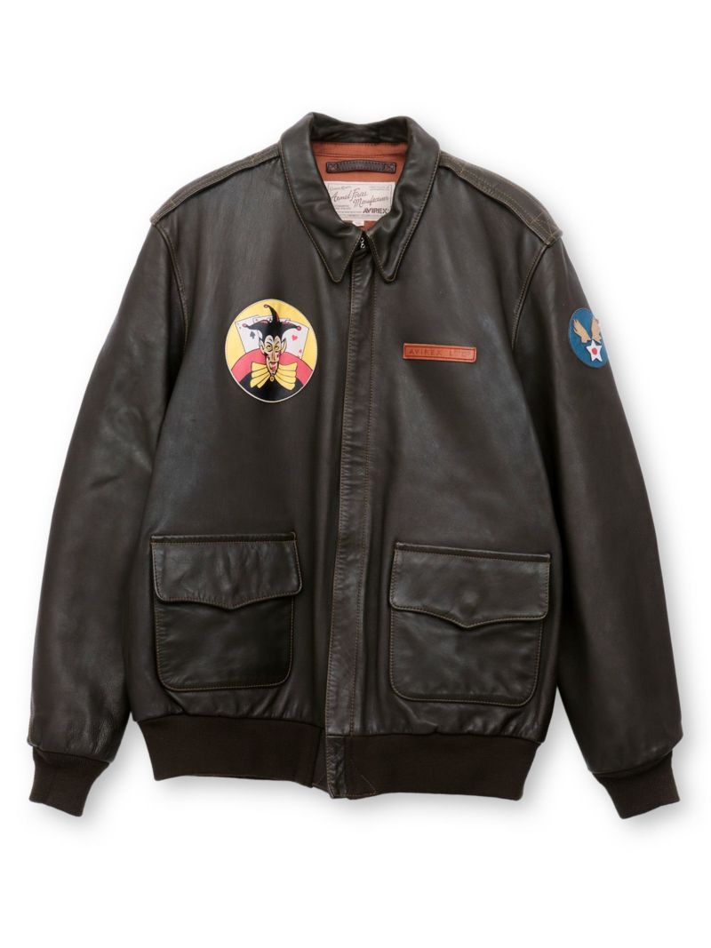 【AVIREX】“PISTOL PACKIN MAMA”A-2 LEATHER JACKET