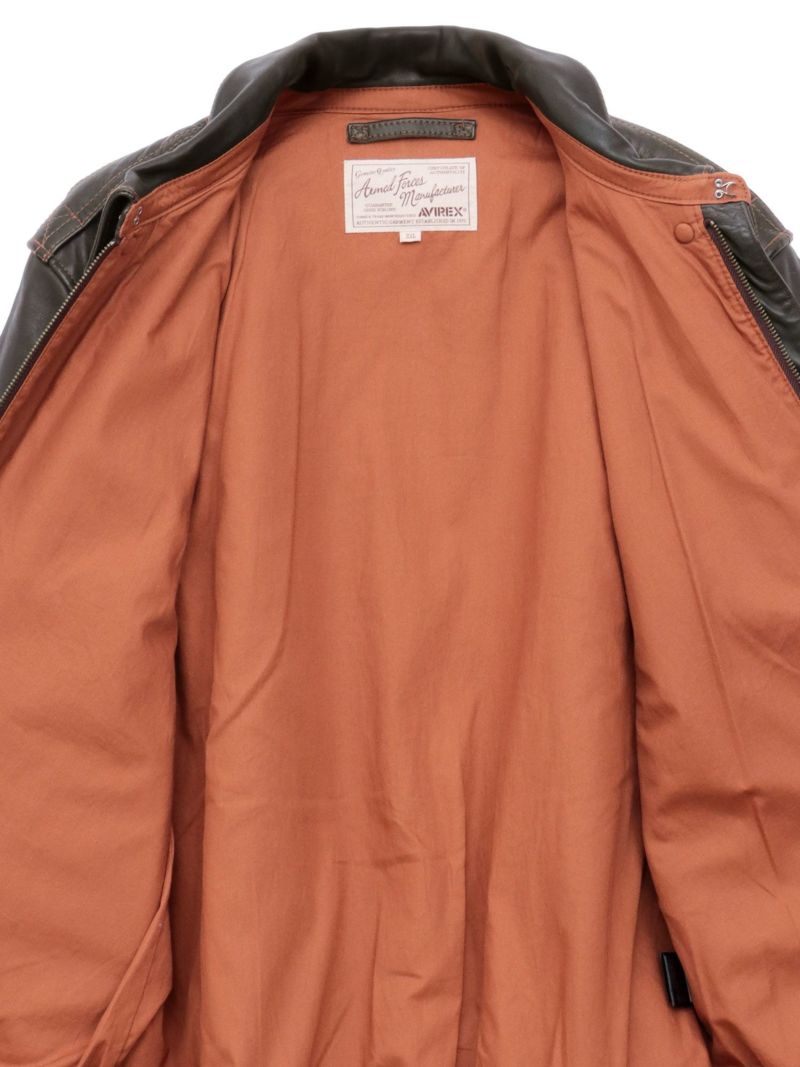 【AVIREX】“PISTOL PACKIN MAMA”A-2 LEATHER JACKET