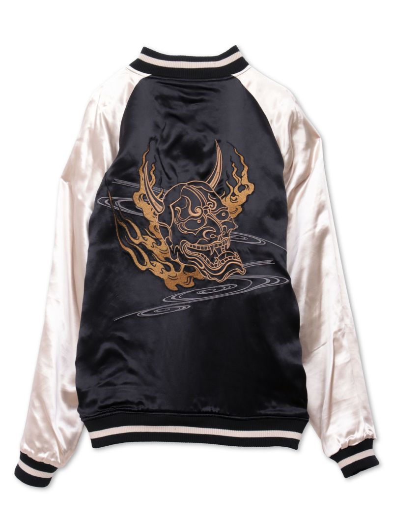 【抜刀娘】“二刀流：穂乃花”総刺繍リバーシブルスカジャン