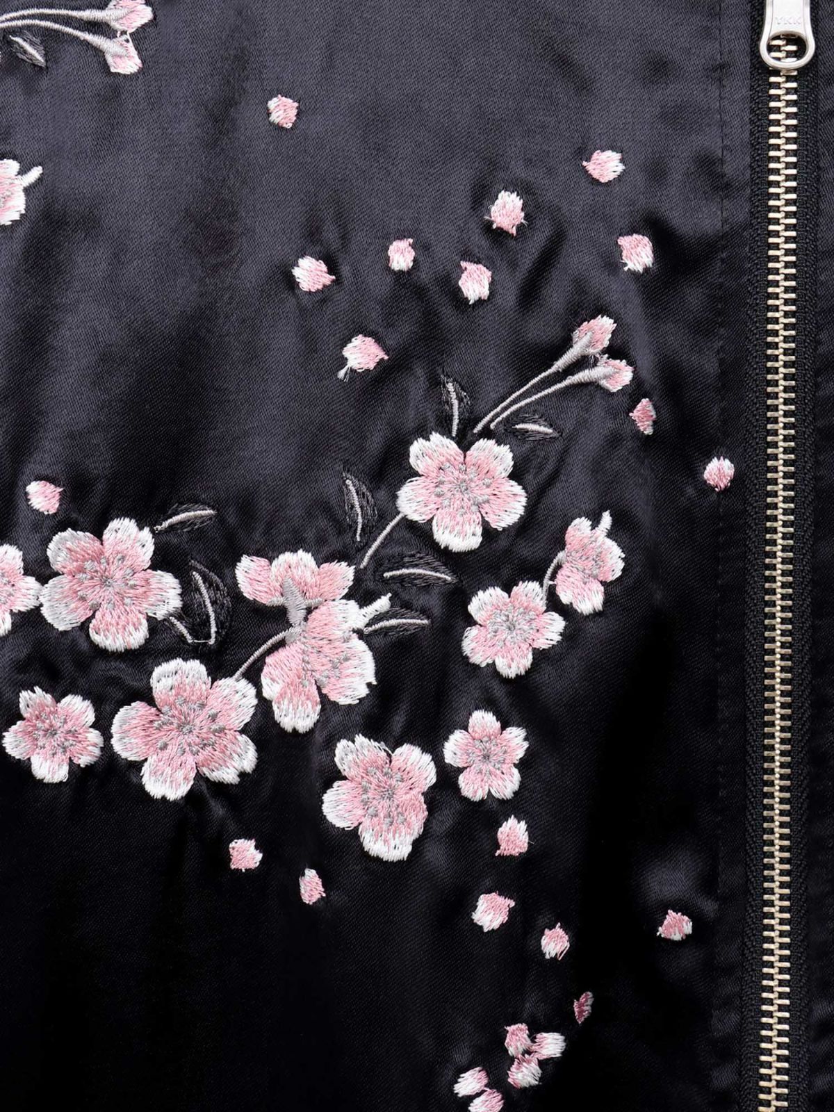 【抜刀娘】“二刀流：穂乃花”総刺繍リバーシブルスカジャン