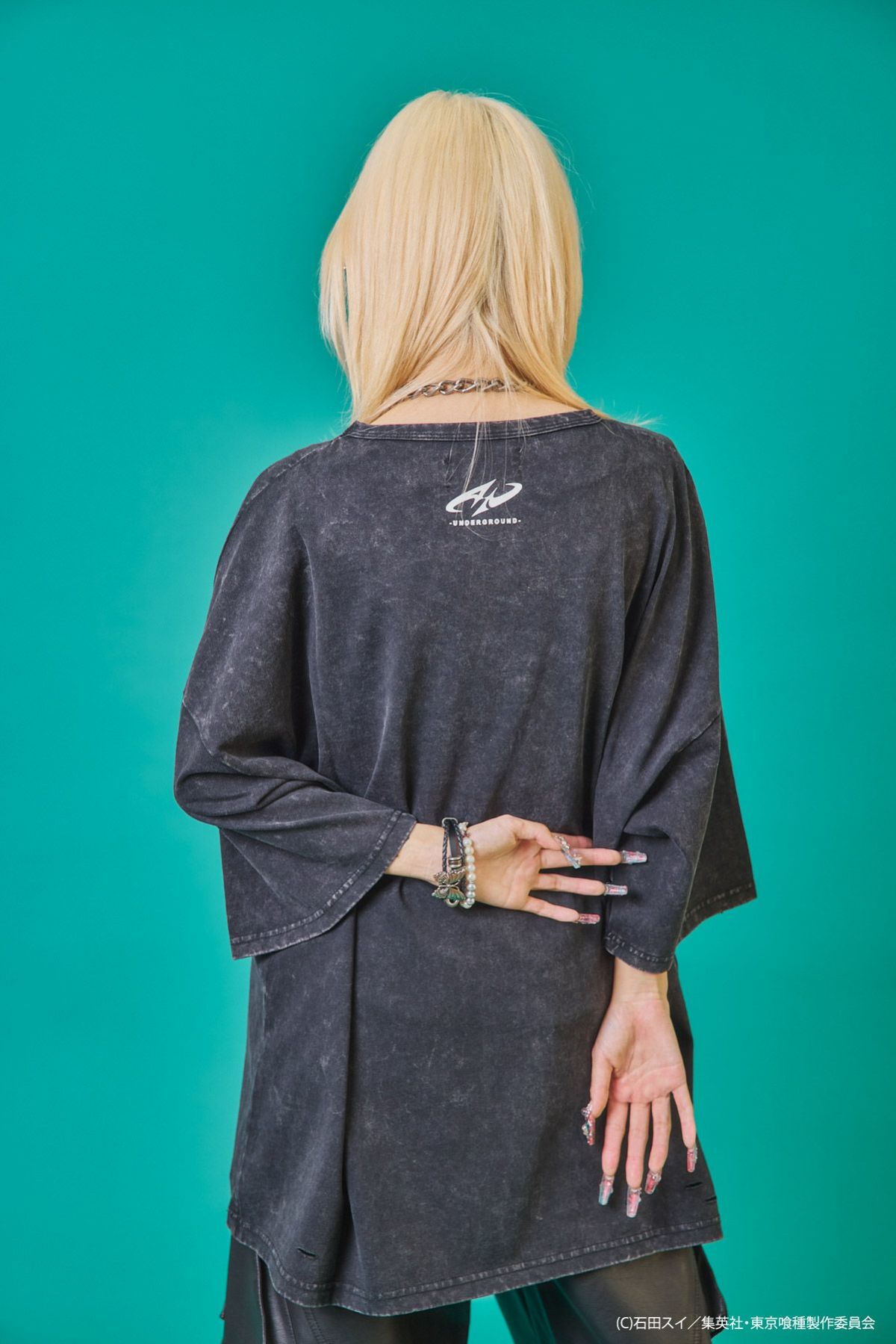 【P.N UNDERGROUND×東京喰種】“金木研”ダメージTシャツ