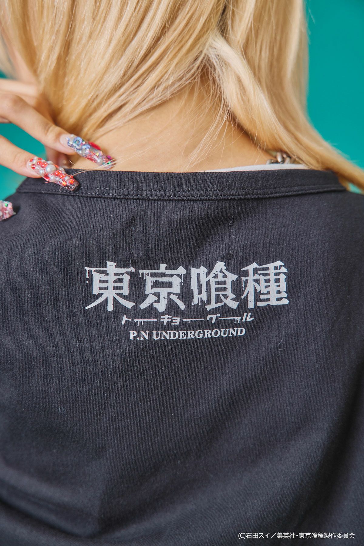 【P.N UNDERGROUND×東京喰種】“鈴屋什造”ダメージTシャツ
