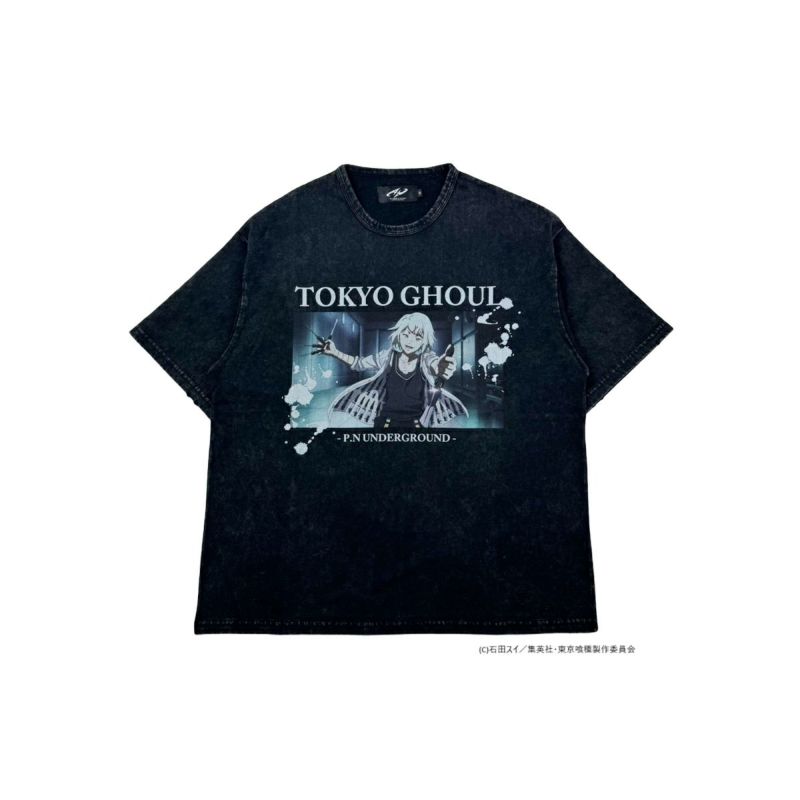 【P.N UNDERGROUND×東京喰種】“鈴屋什造”ダメージTシャツ