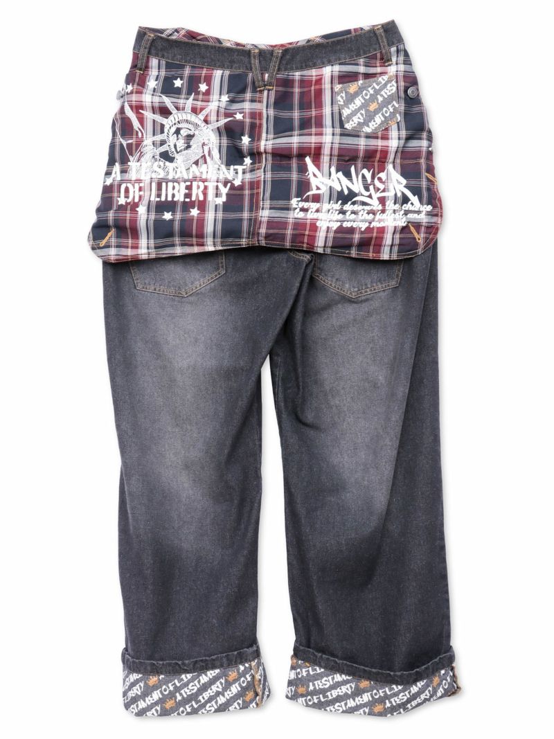  【BANGER】ベロンデニムパンツ