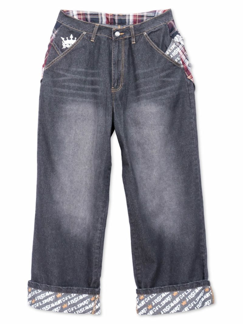  【BANGER】ベロンデニムパンツ