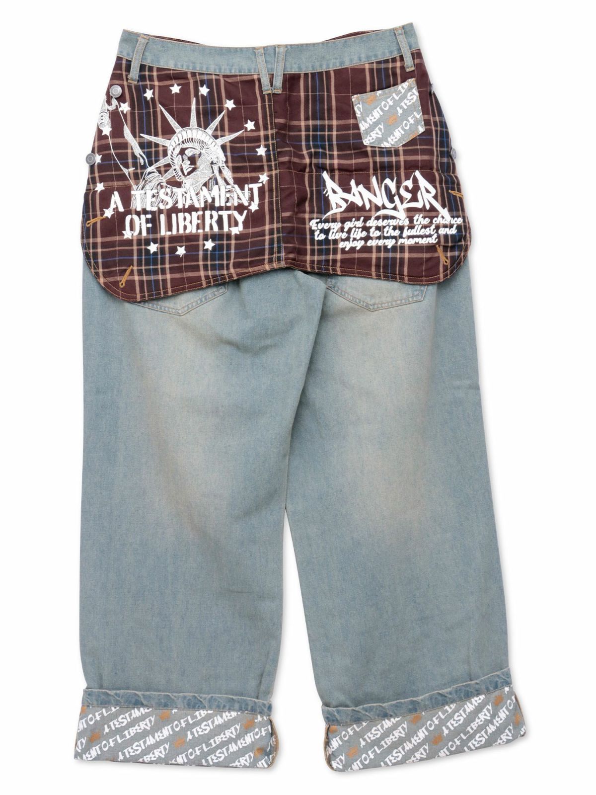  【BANGER】ベロンデニムパンツ