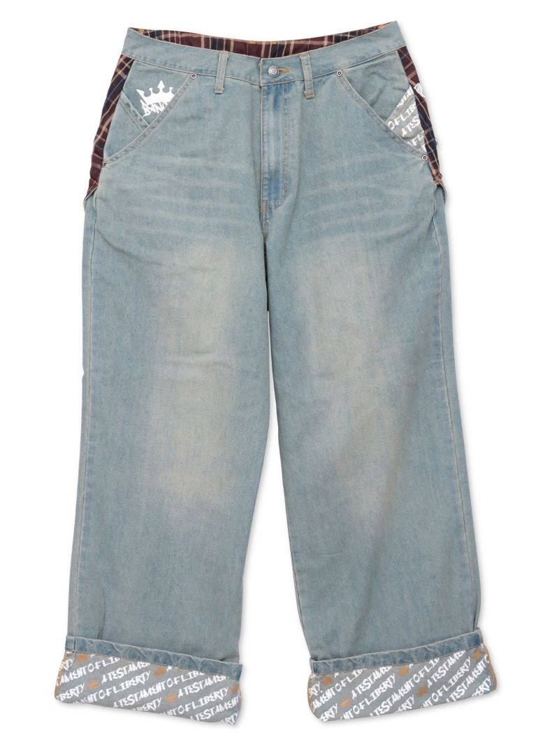  【BANGER】ベロンデニムパンツ