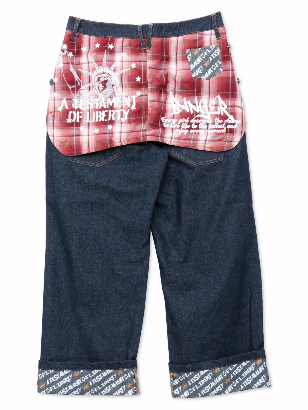  【BANGER】ベロンデニムパンツ