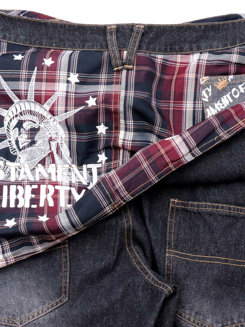  【BANGER】ベロンデニムパンツ