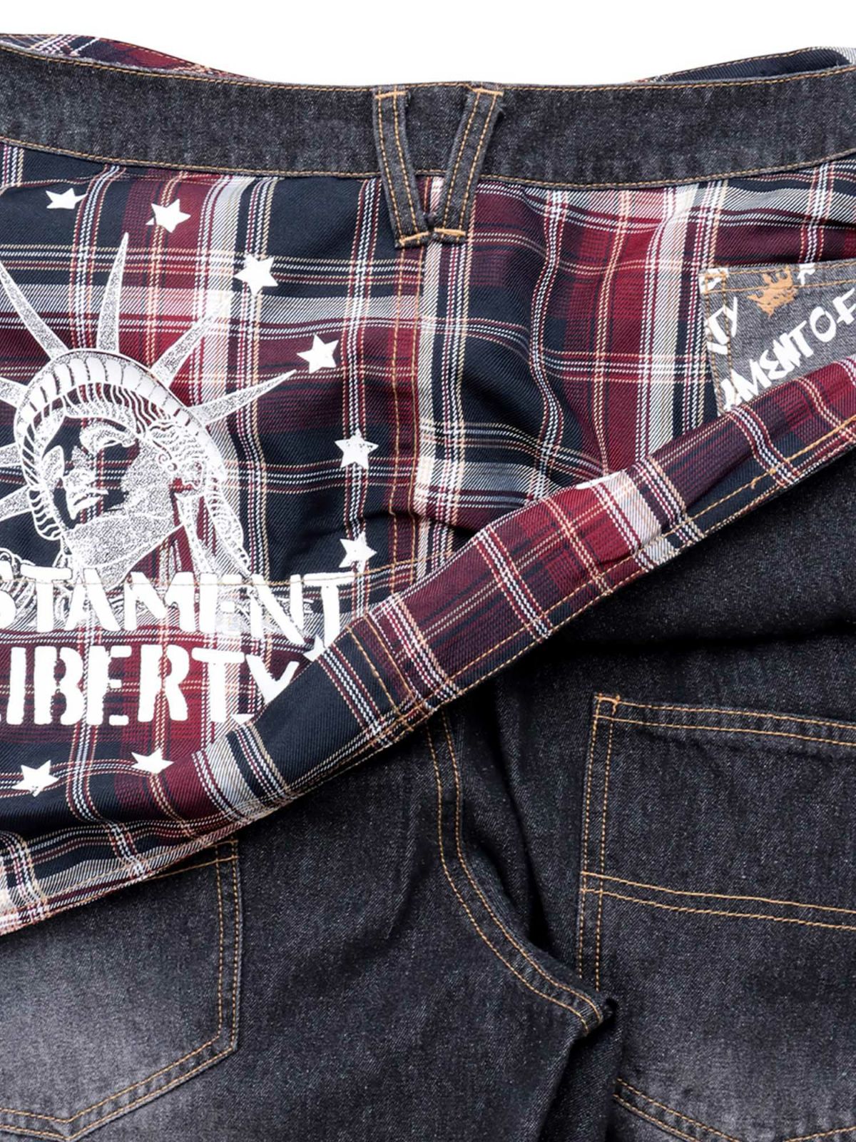  【BANGER】ベロンデニムパンツ