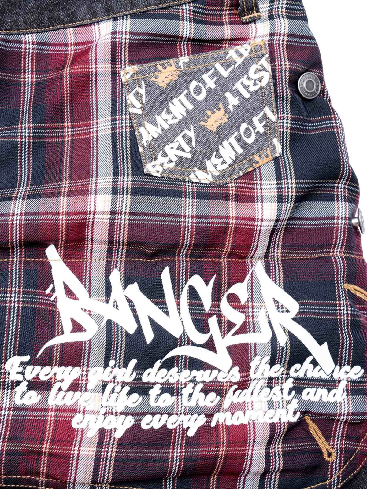  【BANGER】ベロンデニムパンツ