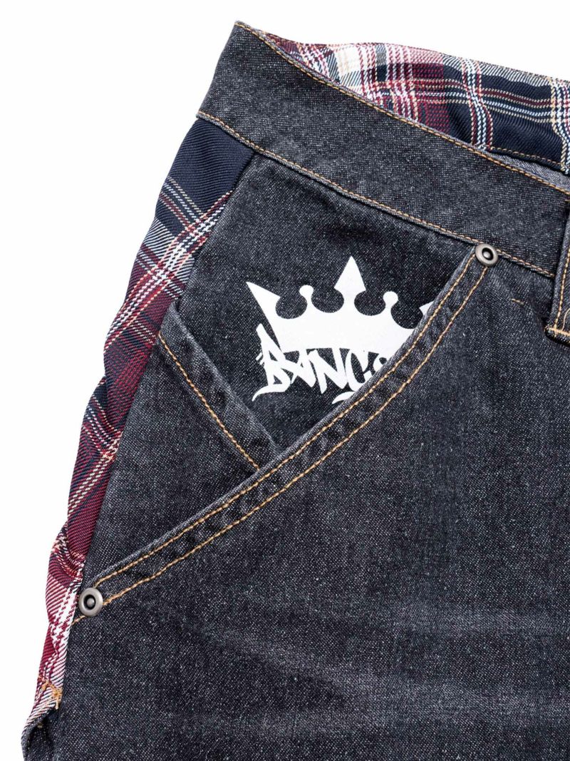  【BANGER】ベロンデニムパンツ