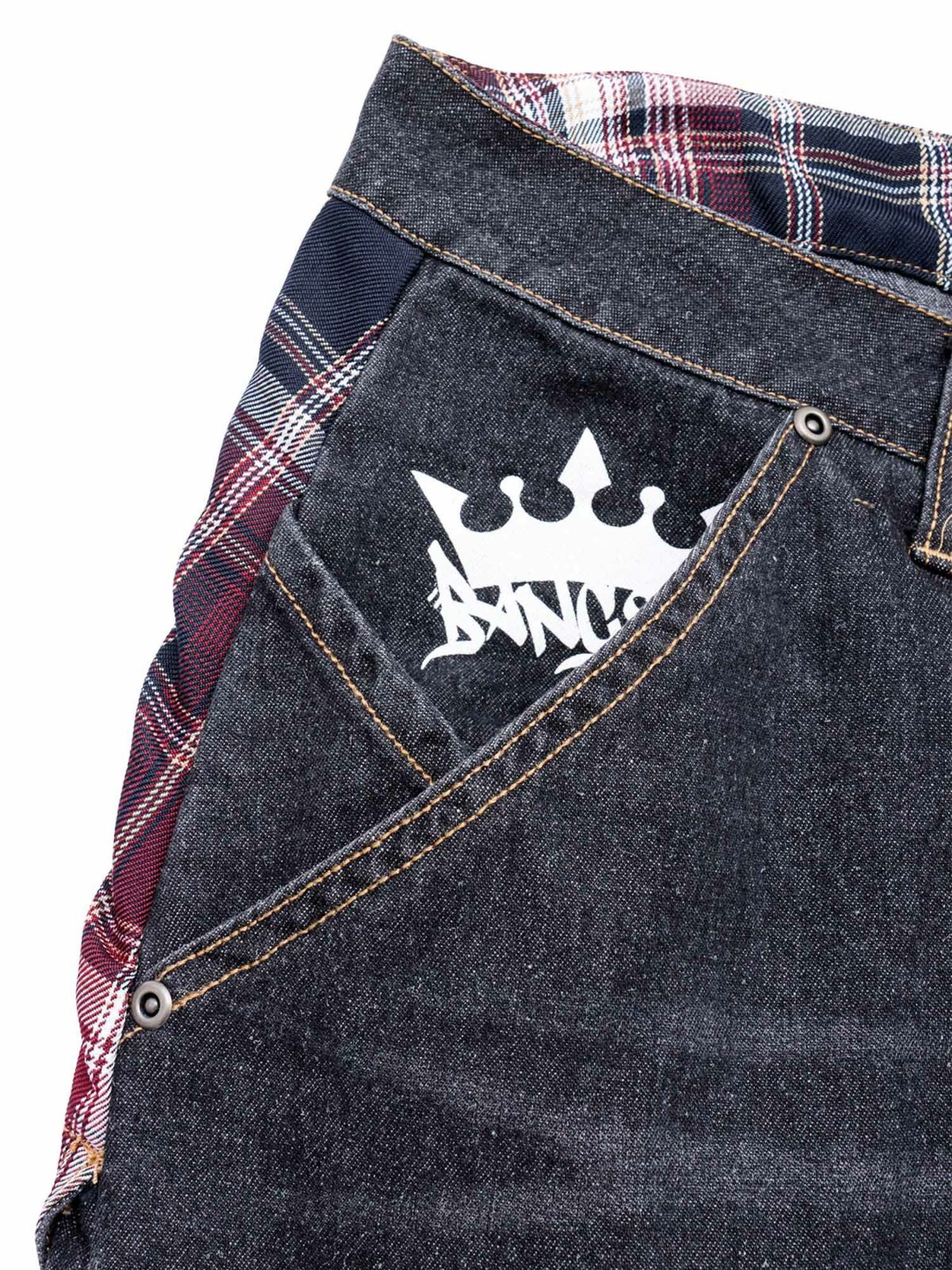  【BANGER】ベロンデニムパンツ