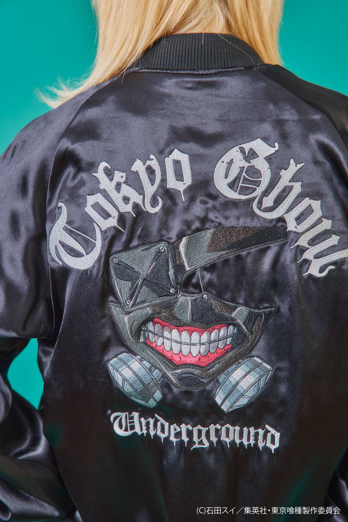 【P.N UNDERGROUND×東京喰種】“金木研”総刺繍リバーシブルスカジャン