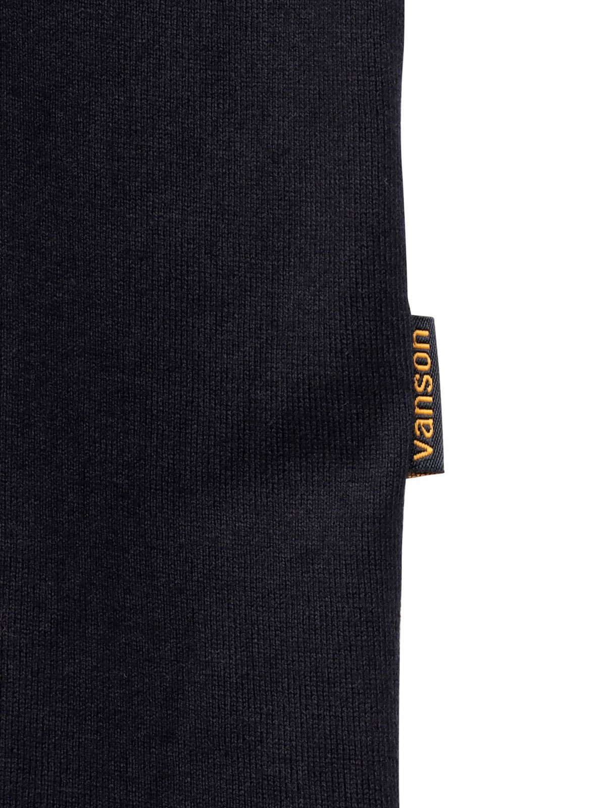 【VANSON】スカル刺繍入りロンT