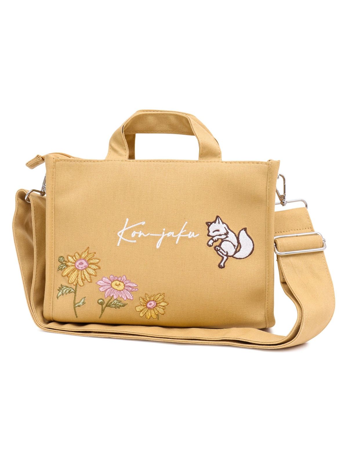 【今昔 -KON-JAKU-】“マーガレットとこんぎつね”2WAYミニショルダートートバッグ