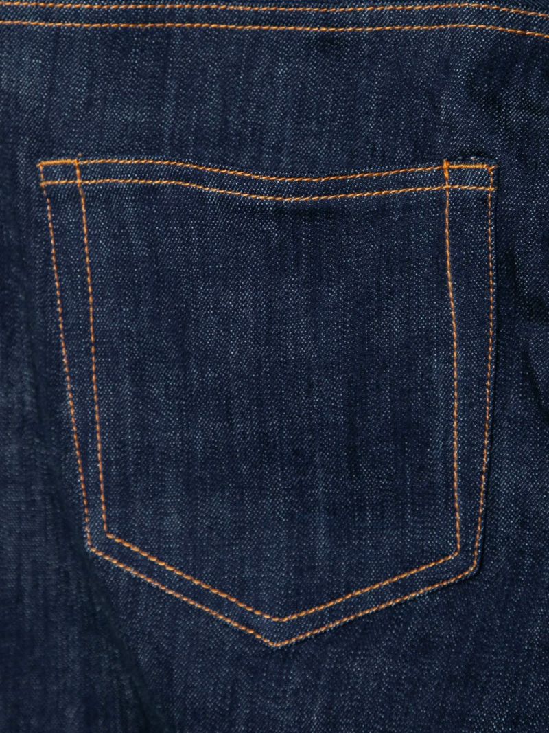  【今昔 -KON-JAKU-】“徳利”総刺繍ストレッチデニムパンツ