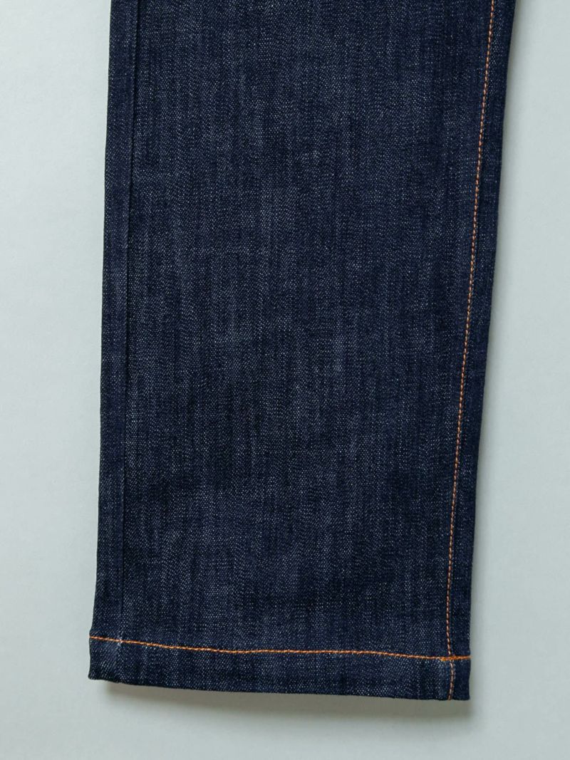  【今昔 -KON-JAKU-】“徳利”総刺繍ストレッチデニムパンツ