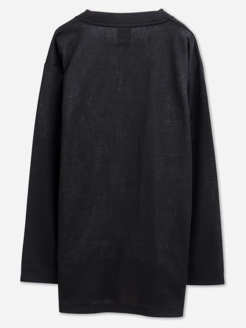 【雅結】桜刺繍カーディガン×Tシャツセット