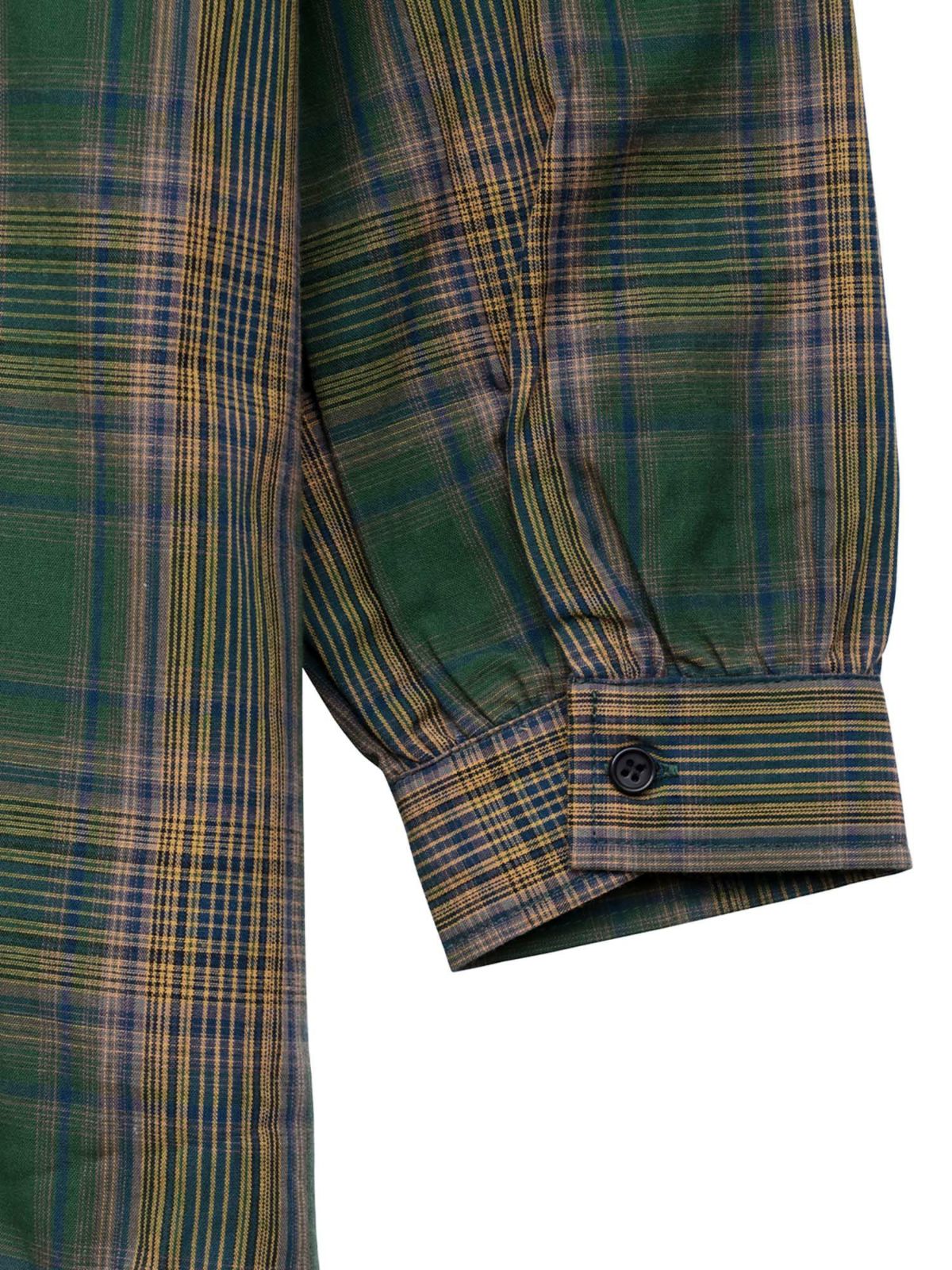 【雅結】桜刺繍 フード付きチェックシャツアウター