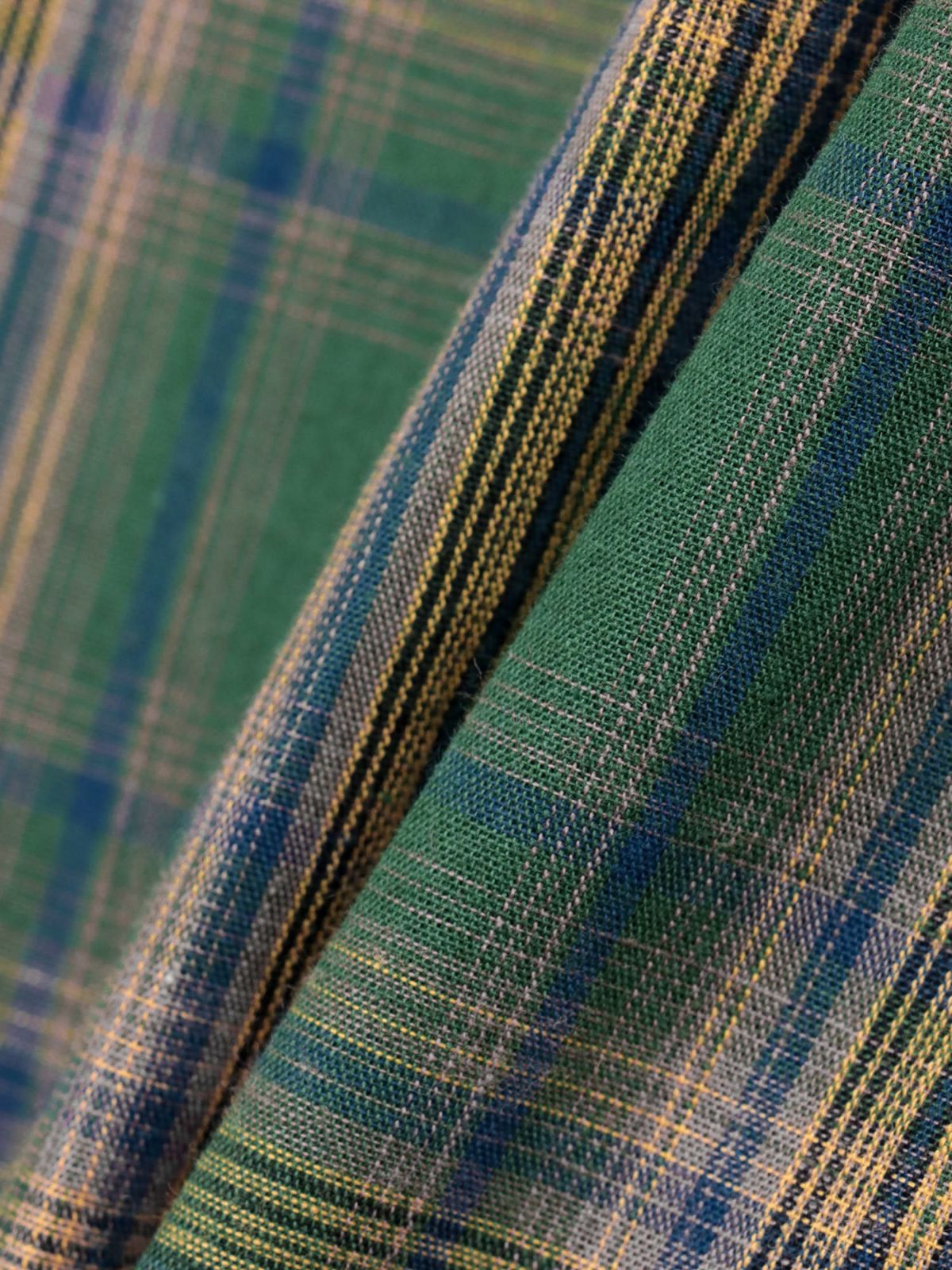 【雅結】桜刺繍 フード付きチェックシャツアウター