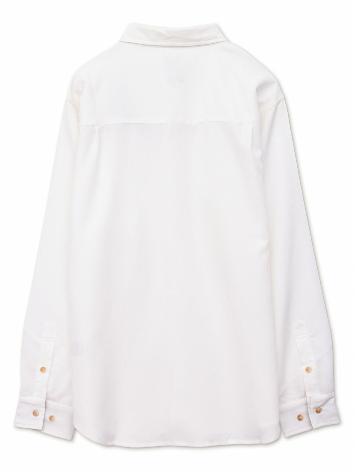 【雅結】桜刺繍 切り替えシャツ